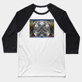 Beveled Silver Reflector Baseball T-Shirt